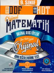 Orijinal Yayınları 9.Sınıf Matematik Odf-Kdt Seti - 2022-23
