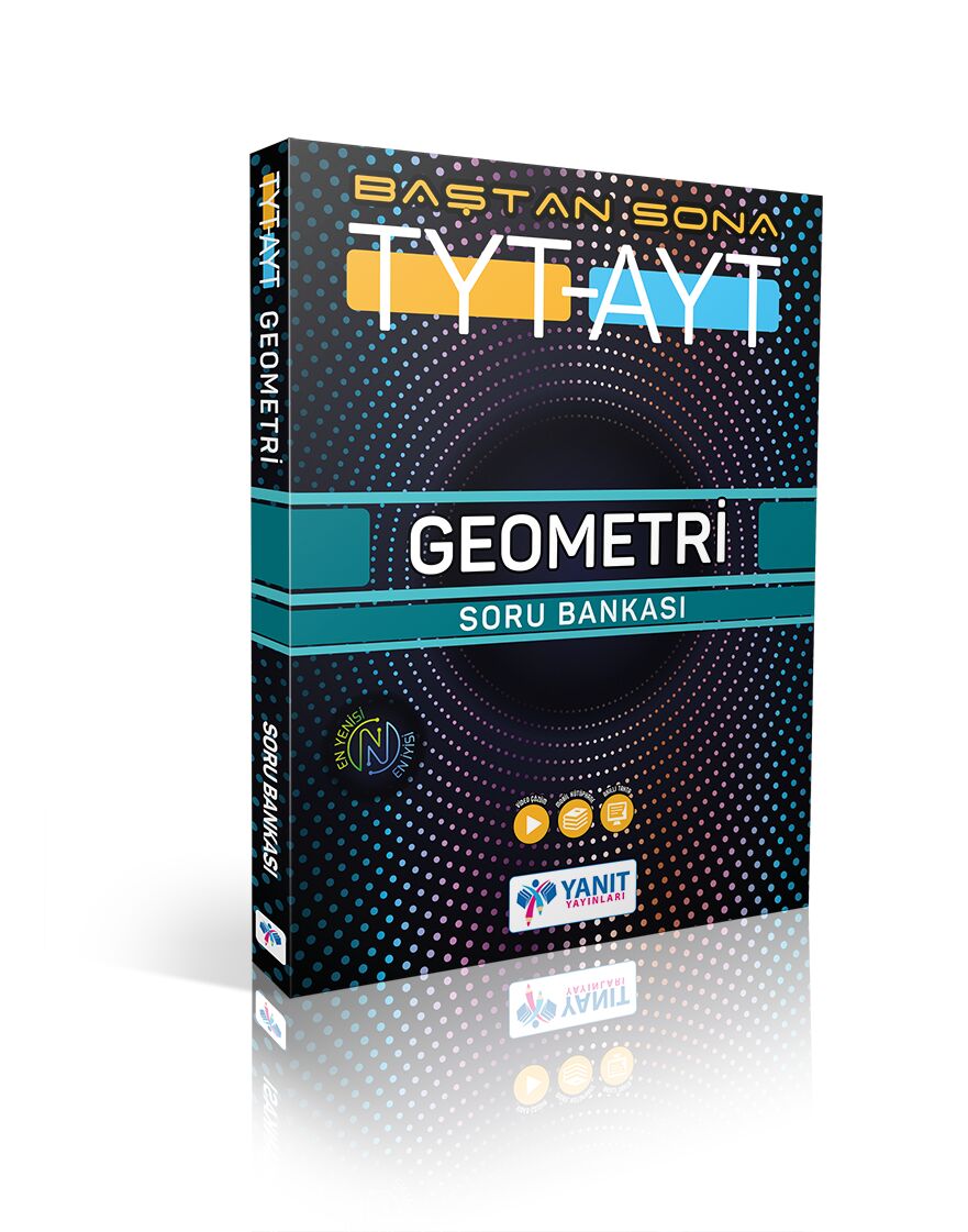 Yanıt Yayınları TYT AYT Baştan Sona Geometri Soru Bankası - Yeni
