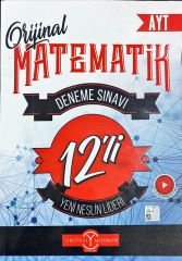 Orijinal Yayınları AYT Deneme Matematik 12'li - 2022