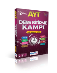 Yanıt Yayınları  AYT Ders Bitirme Kampı Eşit Ağırlık Sözel