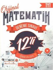 Orijinal Yayınları TYT Deneme Matematik 12'li - 2022