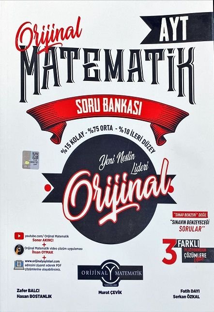 Orijinal Yayınları Yks Ayt S.B. Matematik - 2023