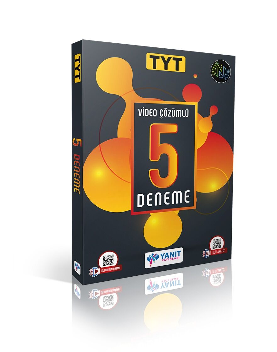 Yanıt Yayınları TYT 5 Fasikül Deneme Video Çözümlü