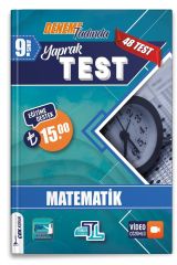 Tümler Yayınları 9. Sınıf Yaprak Test Matematik - 2022