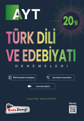 KafaDengi Yayınları AYT Edebiyat Branş Denemesi(20'li)