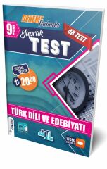 Tümler Yayınları 9. Sınıf Yaprak Test Türk Dili Edebiyatı - 2022
