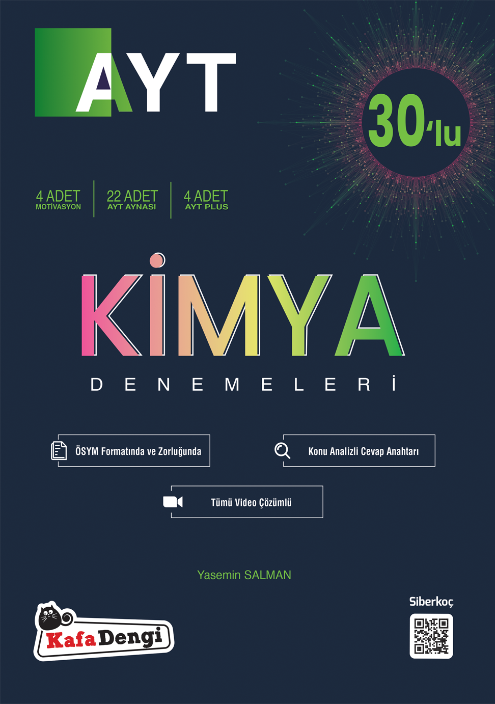 KafaDengi Yayınları AYT Kimya Branş Denemesi (30'lu)