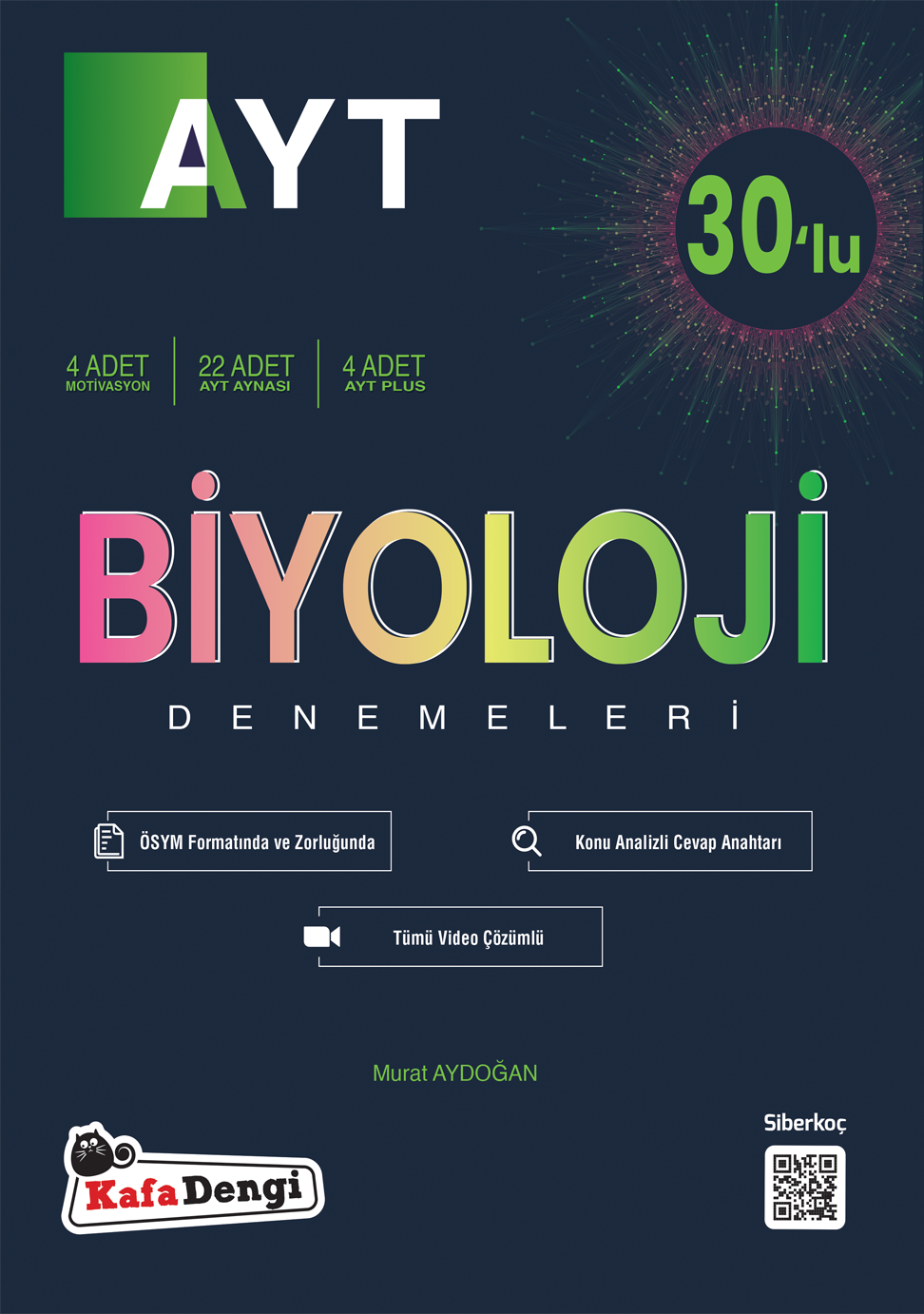 KafaDengi Yayınları AYT Biyoloji Branş Denemesi(30'lu)