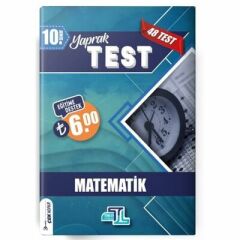 Tümler Yayınları 10. Sınıf Yaprak Test Matematik - 2022