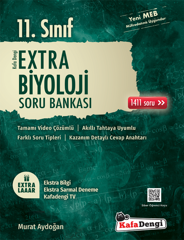 KafaDengi Yayınları 11.Sınıf Extra Biyoloji Soru Bankası
