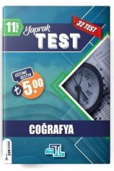 Tümler Yayınları 11. Sınıf Yaprak Test Coğrafya - 2022