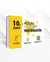 Karekök Yayınları 10.Sınıf Matematik Kolay CEP TEST