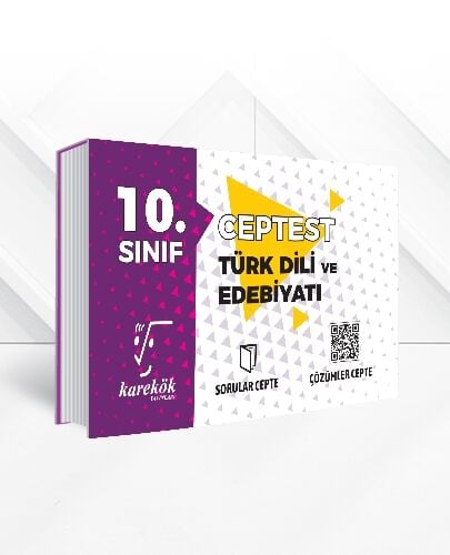 Karekök Yayınları 10.Sınıf Türk Dili ve Edebiyatı CEP TEST