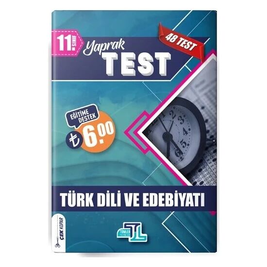 Tümler Yayınları 11. Sınıf Yaprak Test Türk Dili Edebiyatı - 2022