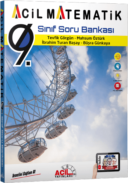 Acil Yayınları 9.Sınıf S.B. Matematik - 2022