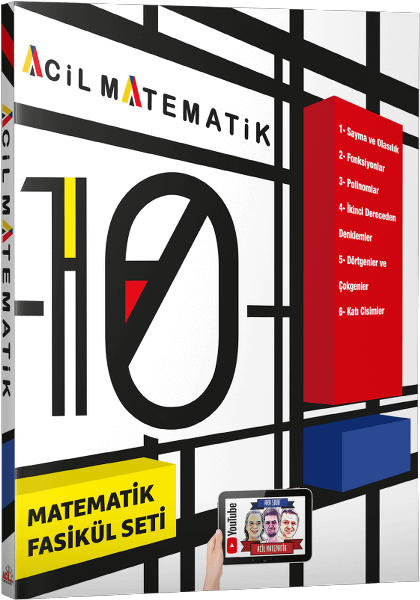 Acil Yayınları 10.Sınıf  Set (6 Fasikül) Matematik - 2022-23