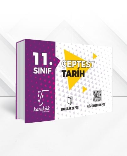 Karekök Yayınları 11.Sınıf Tarih CEP TEST