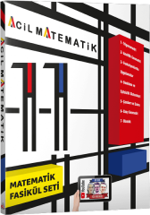 Acil Yayınları 11.Sınıf  Set (6 Fasikül) Matematik - 2022-23