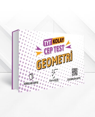 Karekök Yayınları TYT Geometri Kolay CEP TEST