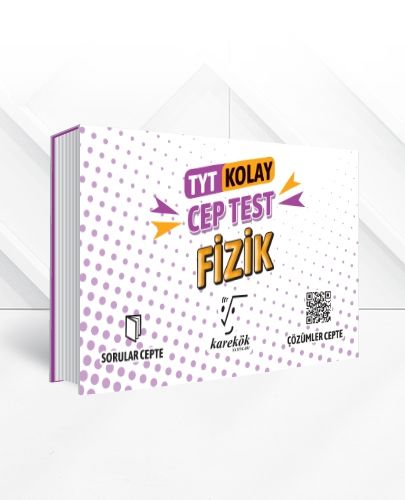 Karekök Yayınları TYT Fizik Kolay CEP TEST