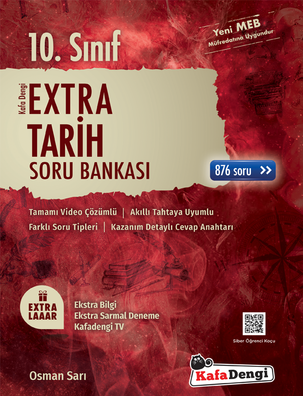 KafaDengi Yayınları 10.Sınıf Extra Tarih Soru Bankası