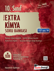 KafaDengi Yayınları 10.Sınıf Extra Kimya Soru Bankası