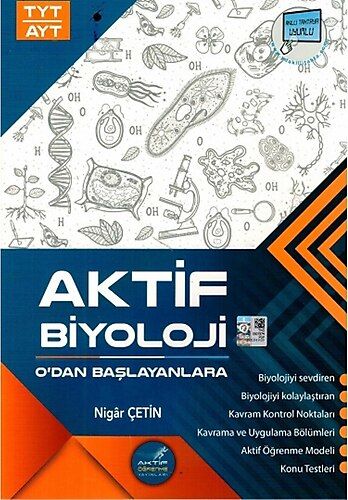 Aktif Öğrenme Yayınları TYT AYT Sıfırdan Başlayanlara Biyoloji - 2023