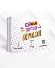 Karekök Yayınları TYT Biyoloji Kolay CEP TEST
