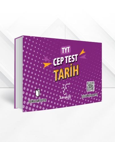 Karekök Yayınları TYT Tarih CEP TEST