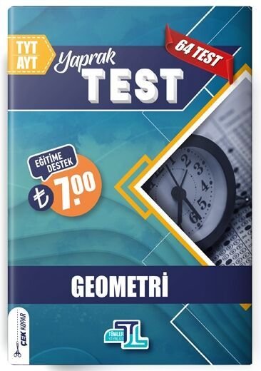 Tümler Yayınları YKS TYT AYT Yaprak Test Geometri - 2022