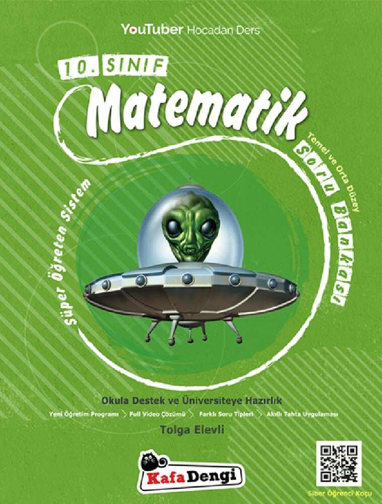 KafaDengi Yayınları 10.Sınıf Süper Öğreten Matematik Soru Bankası