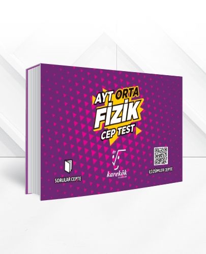 Karekök Yayınları AYT Fizik Orta CEP TEST
