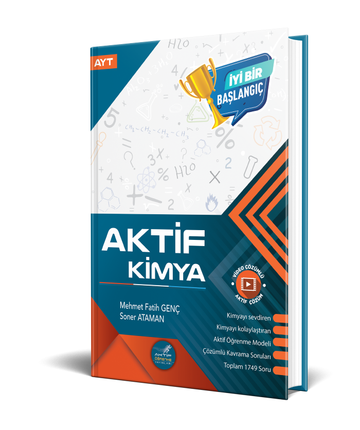 Aktif Öğrenme Yayınları YKS AYT Sıfırdan Başlayanlara Kimya - 2023