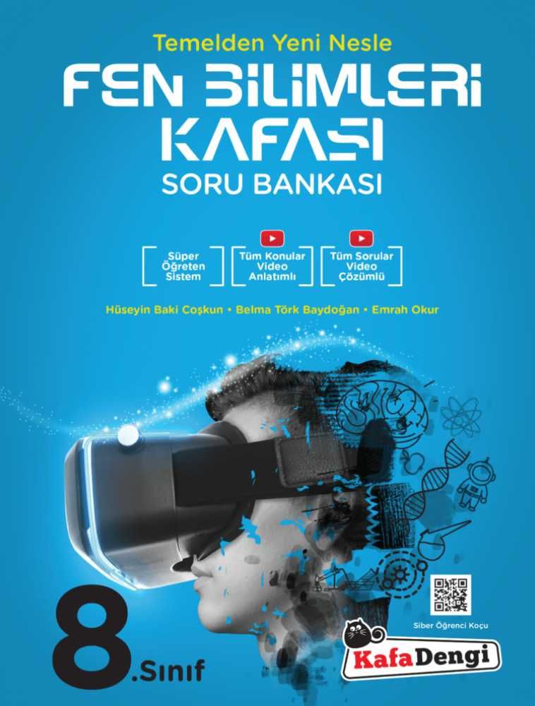 KafaDengi Yayınları 8.Sınıf Fen Bilimleri Kafası Soru Bankası