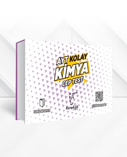 Karekök Yayınları AYT Kimya Kolay CEP TEST