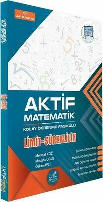 Aktif Öğrenme Yayınları YKS AYT Sıfırdan Başlayanlara Limit-Süreklilik- 2021