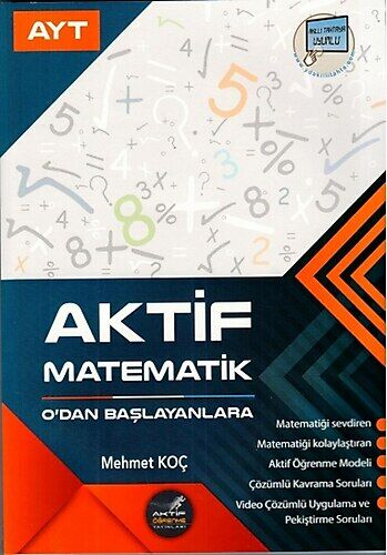 Aktif Öğrenme Yayınları YKS AYT Sıfırdan Başlayanlara Matematik  - 2023
