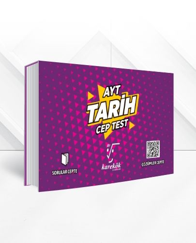 Karekök Yayınları AYT Tarih CEP TEST