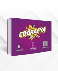 Karekök Yayınları AYT Coğrafya CEP TEST