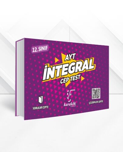 Karekök Yayınları AYT İntegral CEP TEST