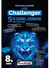 KafaDengi Yayınları 8.Sınıf 5'li Challenger Paket Deneme