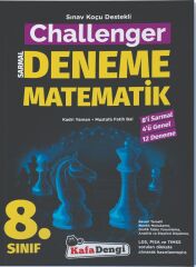 KafaDengi Yayınları 8.Sınıf Challenger Matematik Branş Denemesi (12'li)