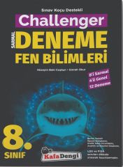 KafaDengi Yayınları 8.Sınıf Challenger Fen Bilimleri Branş Denemesi (12'li)