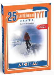 Apotemi Yayınları TYT Deneme 25'li Fen Bilimleri - 2022