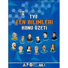 Apotemi Yayınları TYT Fen Bilimleri Konu Özeti - 2022