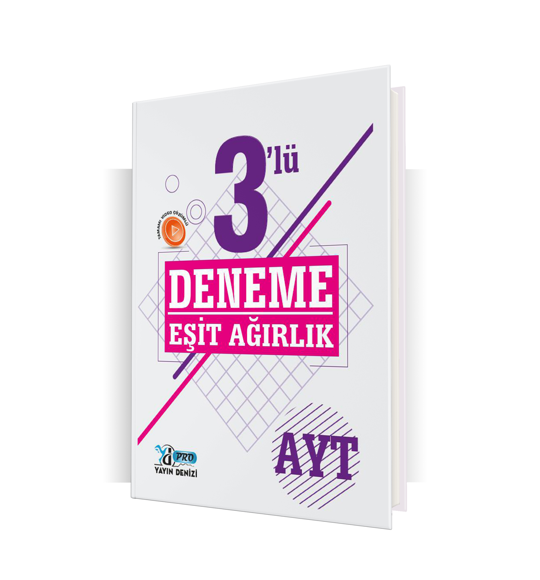 Yayın Denizi Yayınları AYT Pro Deneme 3'lü  Eşit Ağırlık - 2022