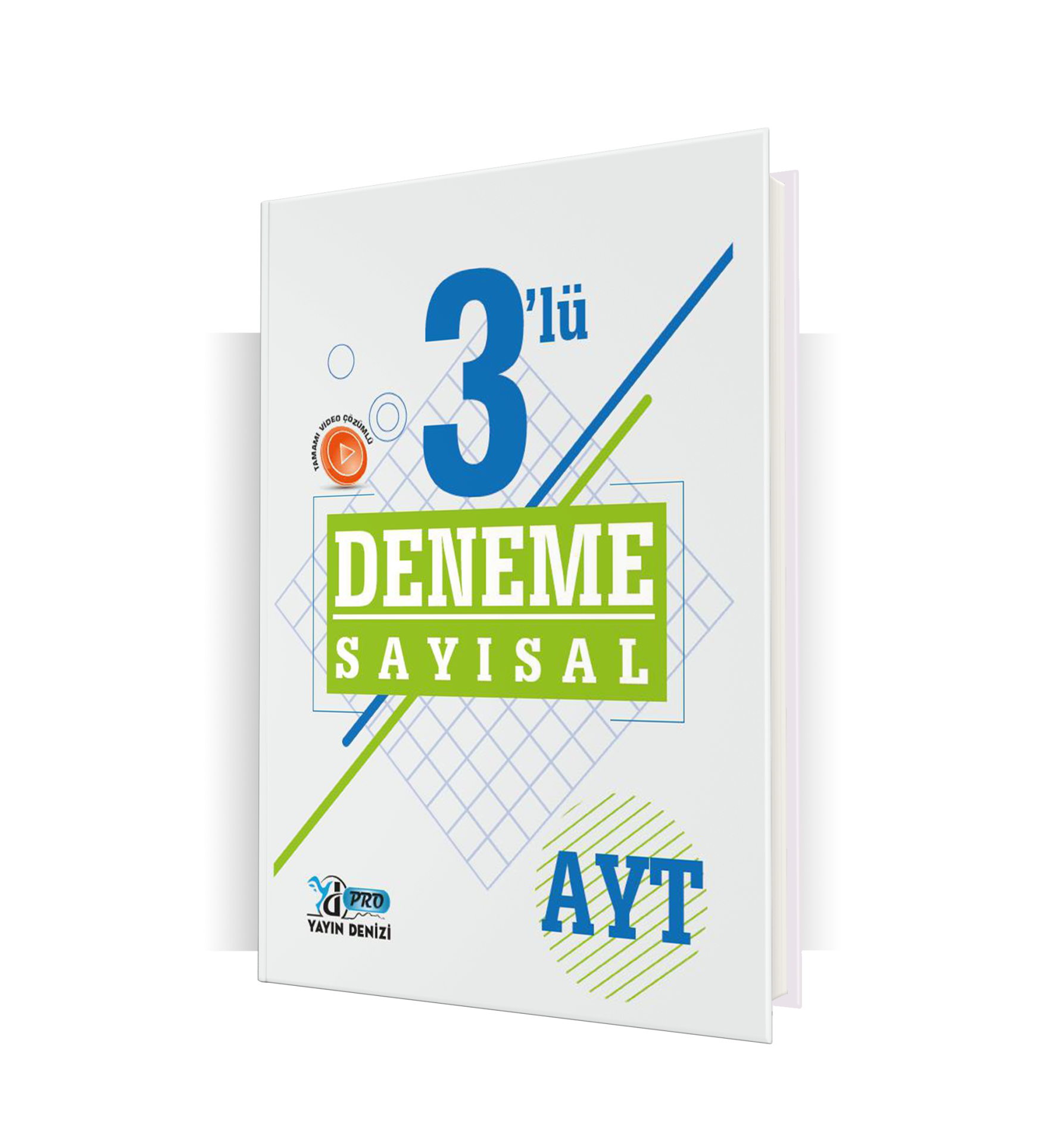 Yayın Denizi Yayınları AYT Pro Deneme 3'lü  Sayısal - 2022