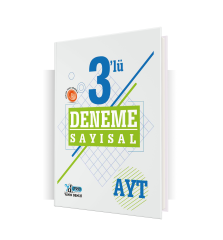 Yayın Denizi Yayınları AYT Pro Deneme 3'lü  Sayısal - 2022