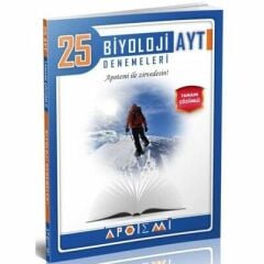 Apotemi Yayınları YKS AYT Deneme 25'li Biyoloji - 2022