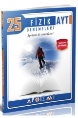 Apotemi Yayınları YKS AYT Deneme 25'li Fizik - 2022